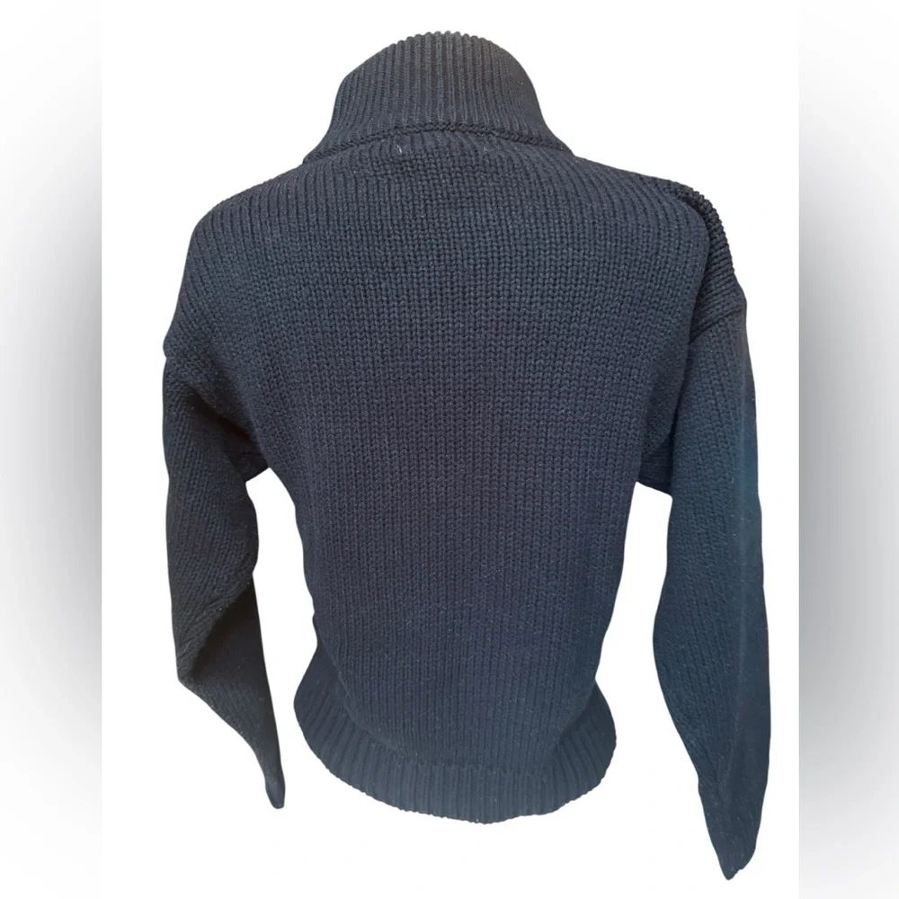 1980s Spice of Life 100% Acrylic Argyle Pattern‎ Mock Turtleneck Sweater